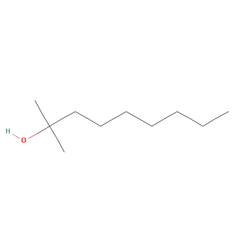 2-Methyl-2-nonanol (CAS: 10297-57-1) - Chemical Structure and Molecular Formula 