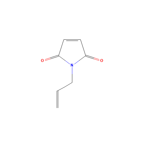 N-Allylmaleimide (CAS: 2973-17-3) - Chemical Structure and Molecular Formula 