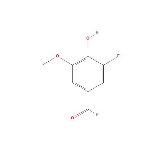 3-Fluoro-4-hydroxy-5-methoxybenzaldehyde (CAS: 79418-78-3) - Related Chemical Product