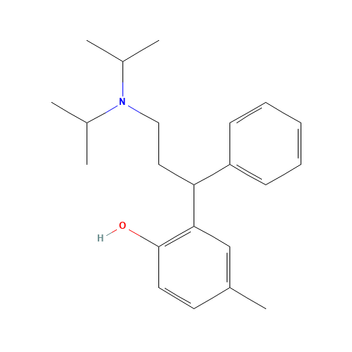 2,3-Bis(1-methylethyl)amino-1-phenylpropyl-4-methylphenol (CAS: 124936-74-9) - Chemical Structure and Molecular Formula 