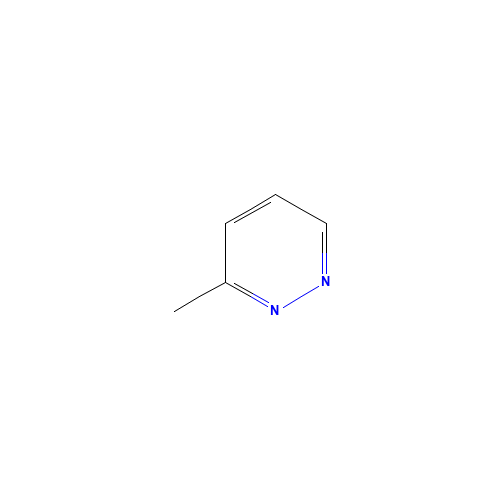 3-Methylpyridazine (CAS: 1632-76-4) - Chemical Structure and Molecular Formula 