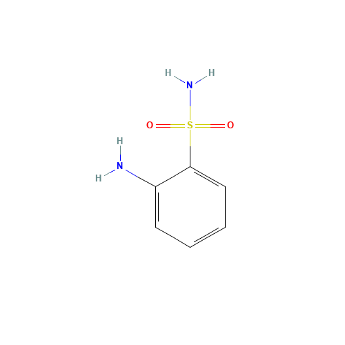 2-Amino-benzenesulfonylchloride (CAS: 3306-62-5) - Chemical Structure and Molecular Formula 