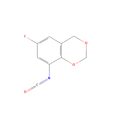 6-FLUORO-4H-1,3-BENZODIOXIN-8-YL ISOCYANATE (CAS: 321309-30-2) - Related Chemical Product