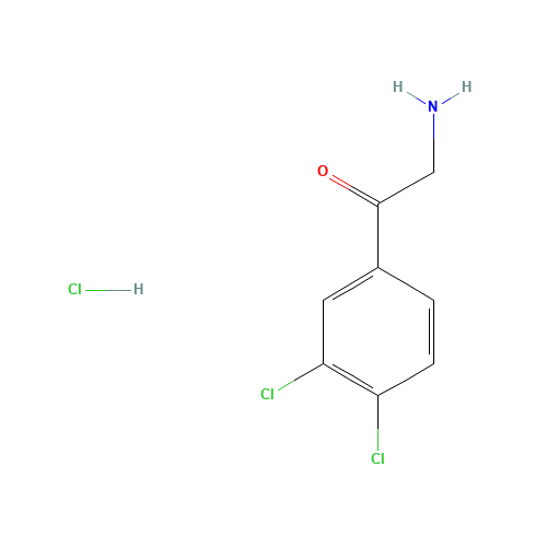 2-(3,4-Dichlorophenyl)-2-oxoethylamine hydrochloride (CAS: 41995-19-1) - Related Chemical Product