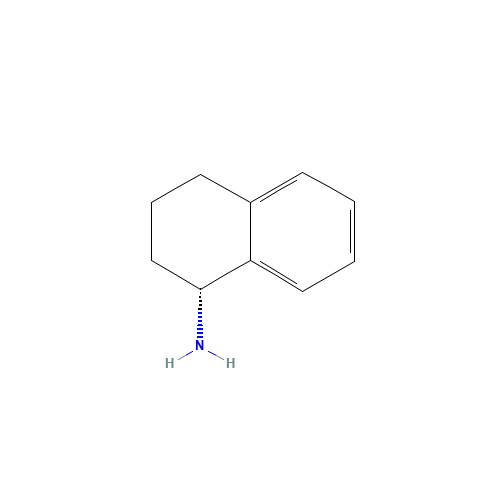 (R)-1,2,3,4-tetrahydronaphthalen-1-amine hydrochloride (CAS: 23357-46-2) - Chemical Structure and Molecular Formula 