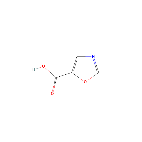 5-Oxazolecarboxylic acid (CAS: 118994-90-4) - Chemical Structure and Molecular Formula 