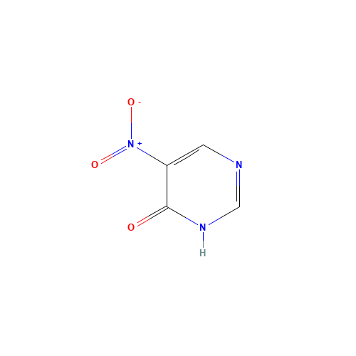 4-Hydroxy-5-nitropyrimidine (CAS: 219543-69-8) - Chemical Structure and Molecular Formula 