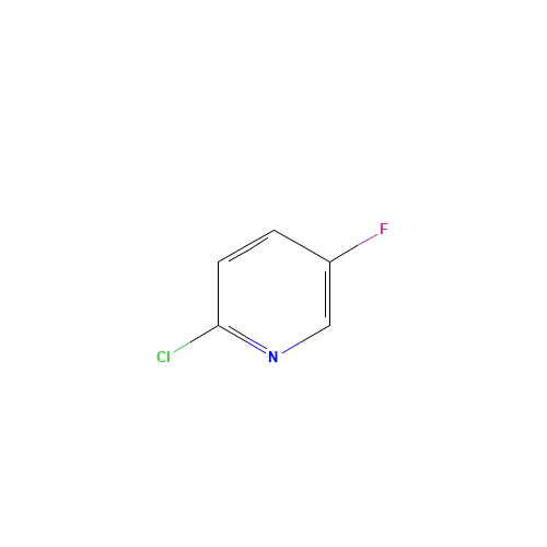 2-Chloro-5-fluoropyridine (CAS: 31301-51-6) - Chemical Structure and Molecular Formula 