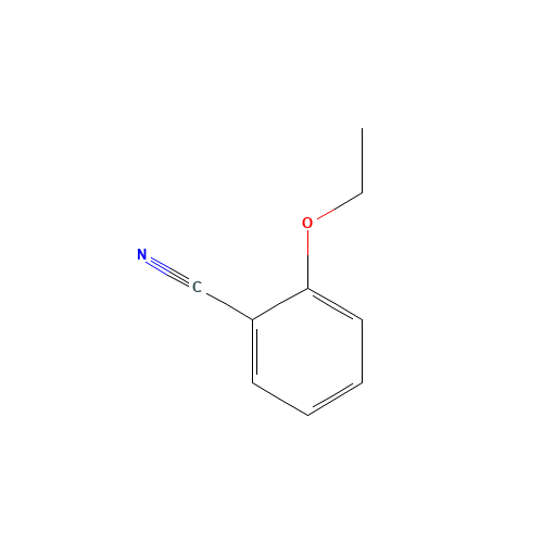 2-Ethoxybenzonitrile (CAS: 6609-57-0) - Chemical Structure and Molecular Formula 