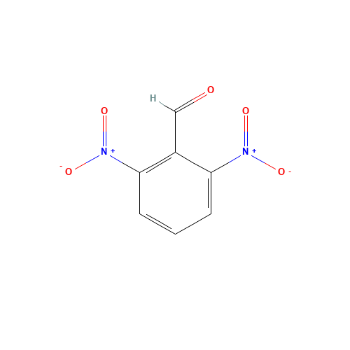 2,6-Dinitrobenzaldehyde (CAS: 606-31-5) - Chemical Structure and Molecular Formula 