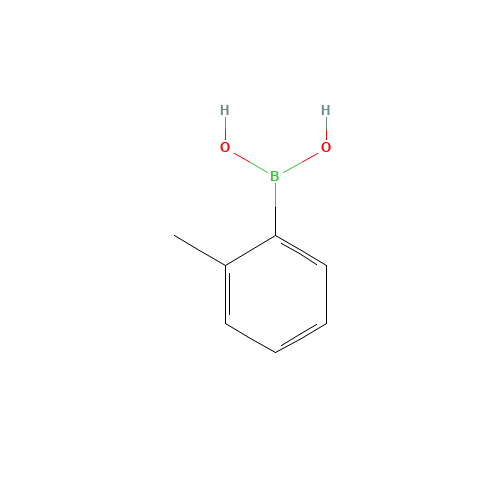 2-Tolylboronic acid (CAS: 16419-60-6) - Chemical Structure and Molecular Formula 