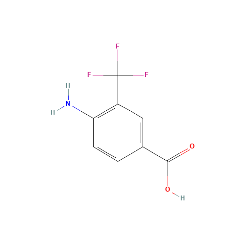 4-Amino-3-(Trifluoromethyl)Benzoic Acid 3-Trifluoromethyl-4-Aminobenzoic Acid (CAS: 400-76-0) - Related Chemical Product