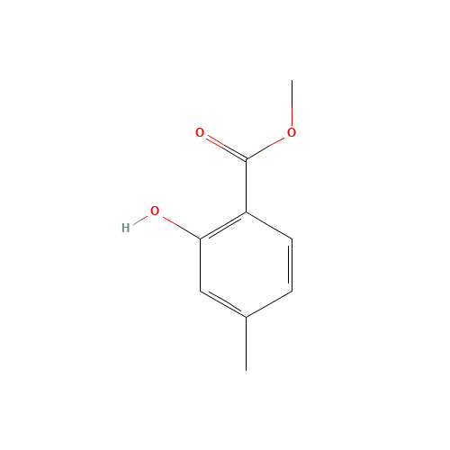 Methyl 4-methylsalicylate (CAS: 4670-56-8) - Chemical Structure and Molecular Formula 