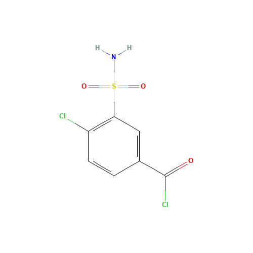 4-Chloro-3-sulfamoylbenzoyl chloride (CAS: 70049-77-3) - Related Chemical Product