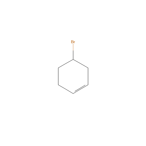 4-BROMO-1-CYCLOHEXENE (CAS: 3540-84-9) - Chemical Structure and Molecular Formula 