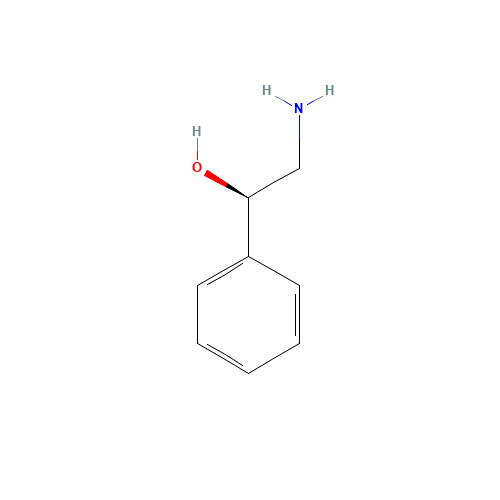 (R)-(+)-2-Phenylglycinol (CAS: 2549-14-6) - Chemical Structure and Molecular Formula 