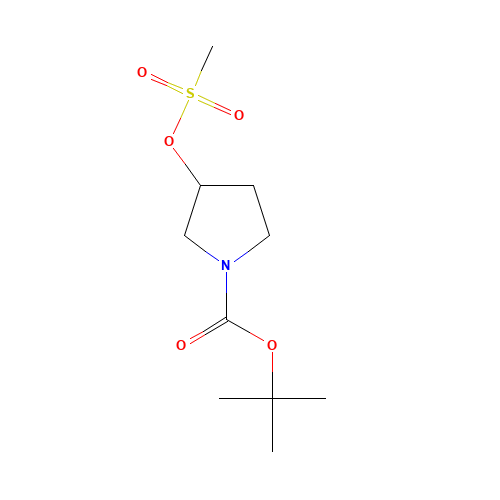 1-BOC-3-METHANESULFONYLOXYPYRROLIDINE (CAS: 141699-57-2) - Related Chemical Product