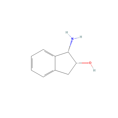 (1S,2R)-(-)-cis-1-Amino-2-indanol (CAS: 126456-43-7) - Chemical Structure and Molecular Formula 