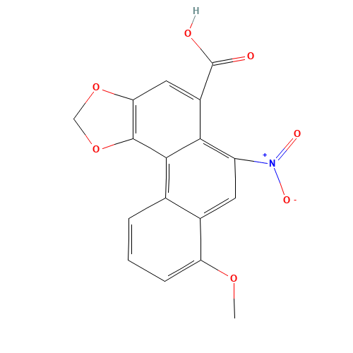 Aristolochic acid (CAS: 313-67-7) - Chemical Structure and Molecular Formula 