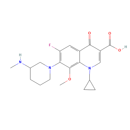 Balofloxacin (CAS: 127294-70-6) - Chemical Structure and Molecular Formula 
