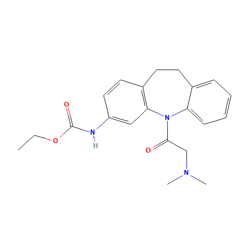 CARBAMIC ACID (CAS: 83275-56-3) - Chemical Structure and Molecular Formula 