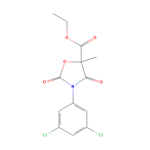 CHLOZOLINATE (CAS: 84332-86-5) - Chemical Structure and Molecular Formula 
