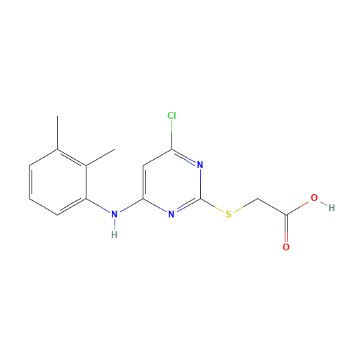 WY-14643 (CAS: 50892-23-4) - Chemical Structure and Molecular Formula 