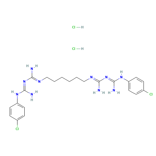 Chlorhexidine hydrochloride (CAS: 3697-42-5) - Related Chemical Product