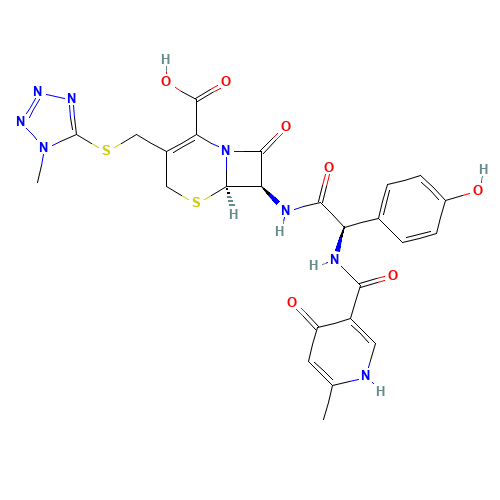 Cefpiramide acid (CAS: 70797-11-4) - Chemical Structure and Molecular Formula 