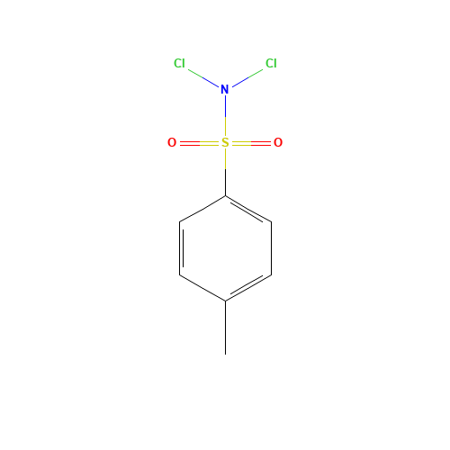 DICHLORAMINE T (CAS: 473-34-7) - Chemical Structure and Molecular Formula 