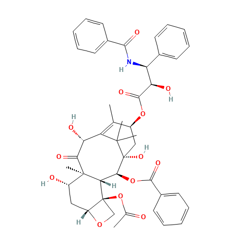 Deacetyltaxol (CAS: 78432-77-6) - Chemical Structure and Molecular Formula 
