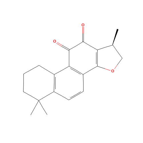 (R)-1,2,6,7,8,9-Hexahydro-1,6,6-trimethyl-phenanthro(1,2-b)furan-10,11-dione (CAS: 35825-57-1) - Related Chemical Product