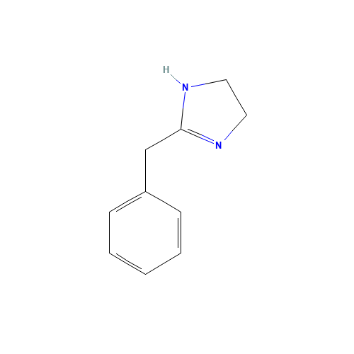 Tolazoline (CAS: 59-98-3) - Chemical Structure and Molecular Formula 