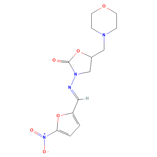 Furaltadone (CAS: 139-91-3) - Chemical Structure and Molecular Formula 