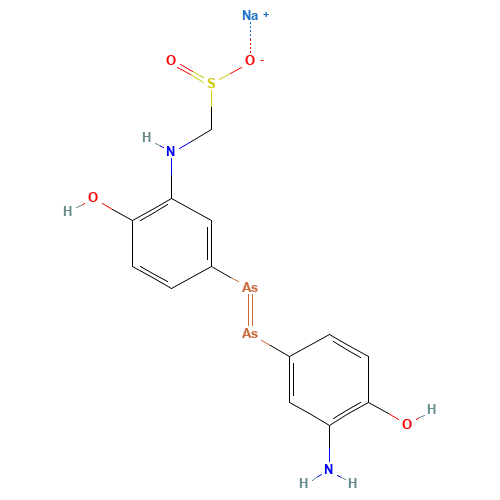 Neoarsphenamine (CAS: 457-60-3) - Chemical Structure and Molecular Formula 