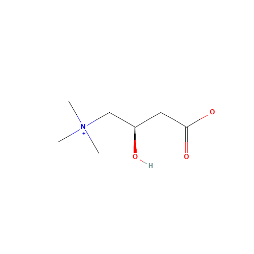 L(-)-Carnitine (CAS: 541-15-1) - Chemical Structure and Molecular Formula 
