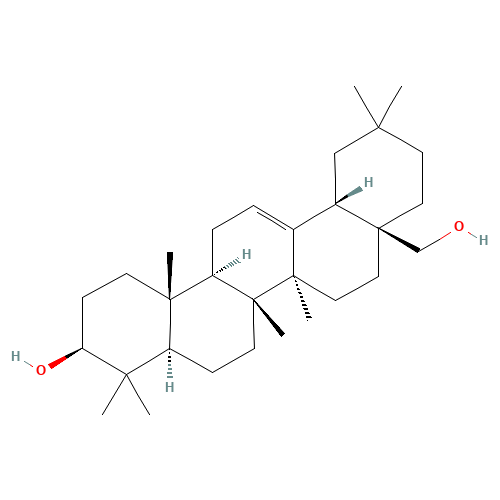 Erythrodiol (CAS: 545-48-2) - Chemical Structure and Molecular Formula 