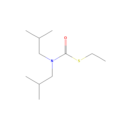 Butylate (CAS: 2008-41-5) - Chemical Structure and Molecular Formula 