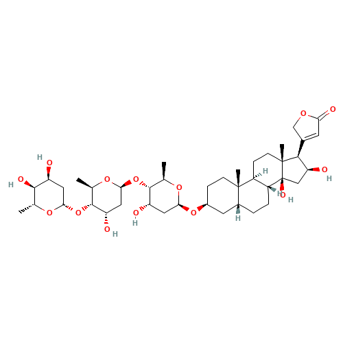 GITOXIN (CAS: 4562-36-1) - Chemical Structure and Molecular Formula 