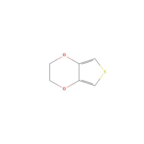 3,4-Ethylenedioxythiophene (CAS: 126213-50-1) - Chemical Structure and Molecular Formula 