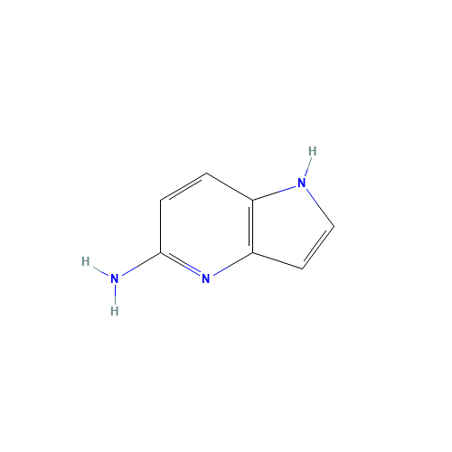 5-AMINOPYRROLO[3,2-B]PYRIDINE (CAS: 207849-66-9) - Chemical Structure and Molecular Formula 