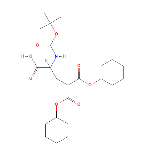 N-Boc-γ,γ'-dicyclohexyl-D,L-carboxyglutamic acid (CAS: 125811-09-8) - Related Chemical Product