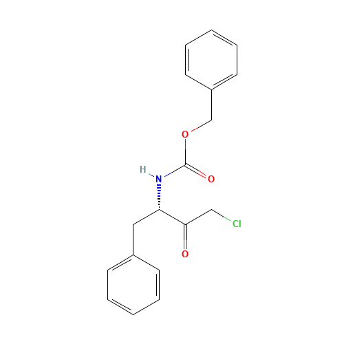 ZPCK (CAS: 26049-94-5) - Chemical Structure and Molecular Formula 