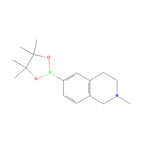 1,2,3,4-TETRAHYDRO-2-METHYL-6-(4,4,5,5-TETRAMETHYL-1,3,2-DIOXABOROLAN-2-YL)-ISOQUINOLINE (CAS: 922718-57-8) - Related Chemical Product