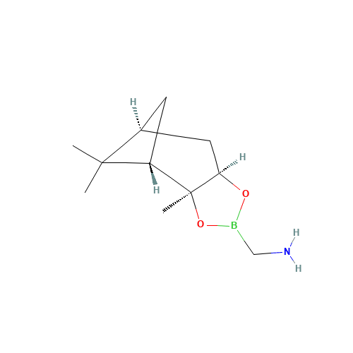 BoroGly-(+)-Pinanediol (CAS: 877371-68-1) - Chemical Structure and Molecular Formula 