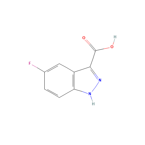 5-Fluoro-3-indazolecarboxylic acid (CAS: 1077-96-9) - Related Chemical Product