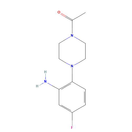 2-(4-Acetyl-piperazin-1-yl)-5-fluoroaniline (CAS: 223513-02-8) - Related Chemical Product