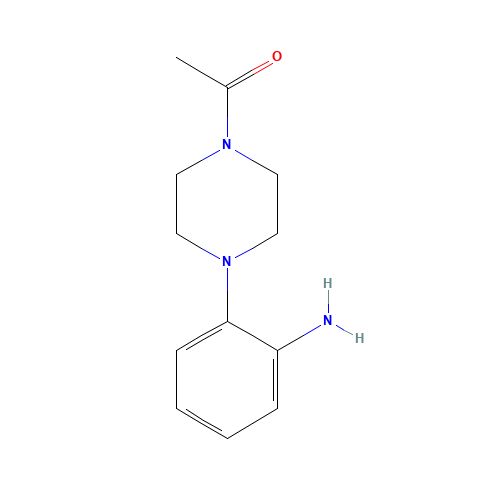1-[4-(2-AMINOPHENYL)PIPERAZIN-1-YL]ETHANONE (CAS: 91646-45-6) - Related Chemical Product