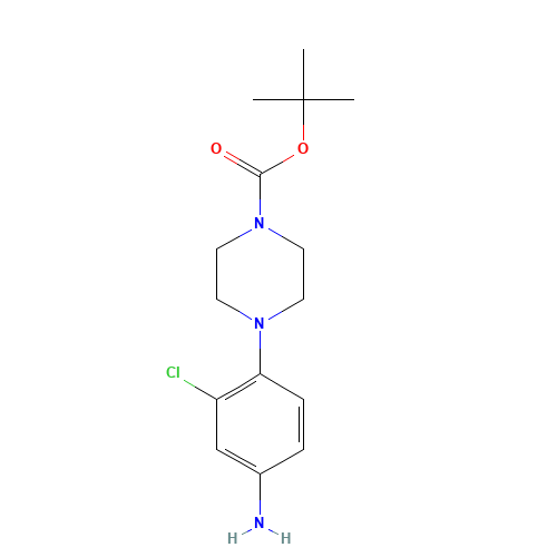 4-(4-Boc-piperazin-1-yl)-3-chloroaniline (CAS: 193902-81-7) - Related Chemical Product