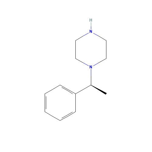 1-[(1S)-Phenylethyl]piperazine (CAS: 759457-60-8) - Chemical Structure and Molecular Formula 